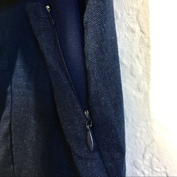 Papillon Button Front V Neck Linen Jumpsuit - Picture 8 of 13